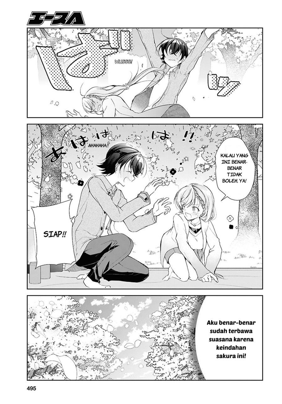 Isshiki-san wa Koi wo Shiritai chapter 52.5 halaman 22