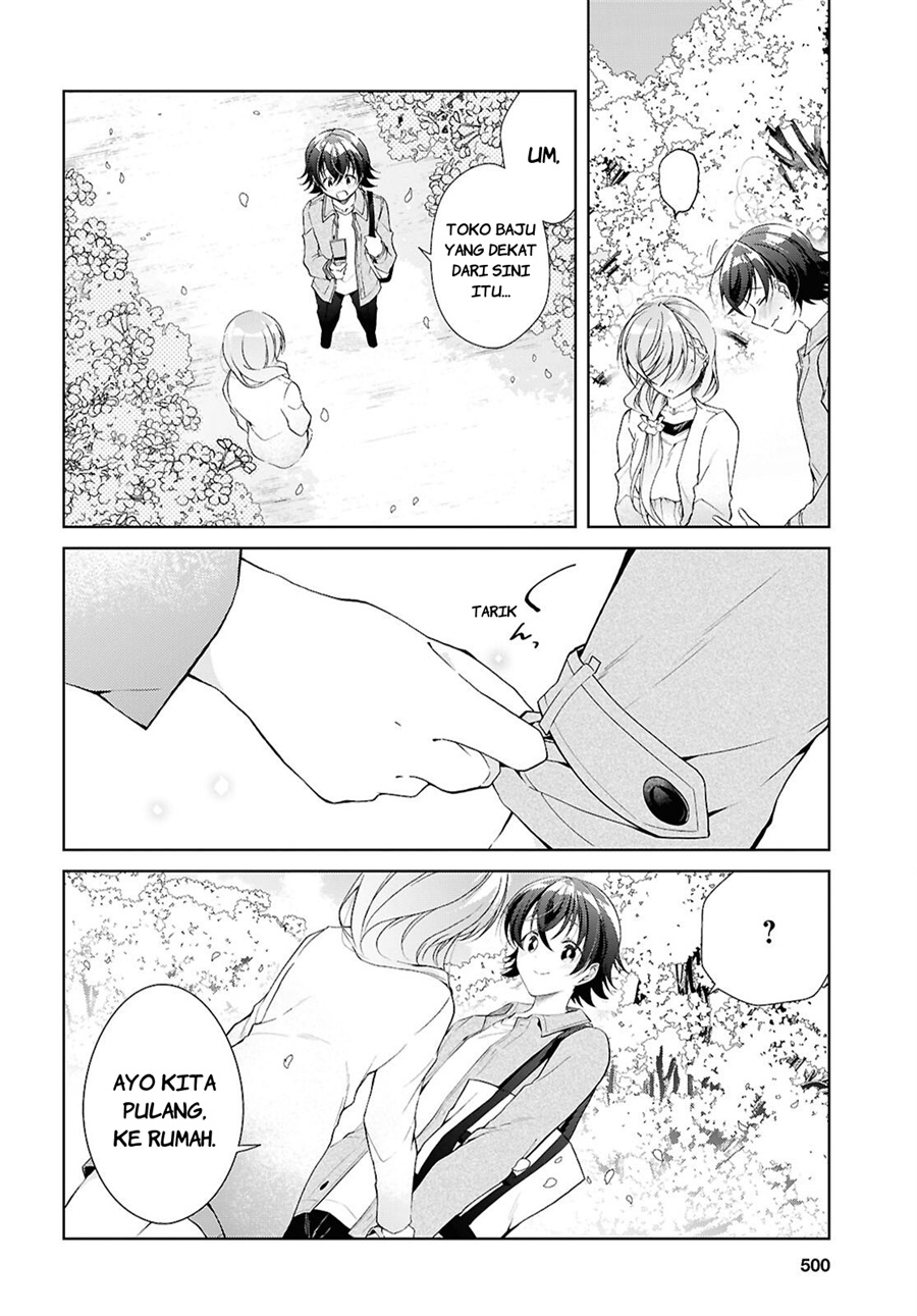 Isshiki-san wa Koi wo Shiritai chapter 52.5 halaman 26