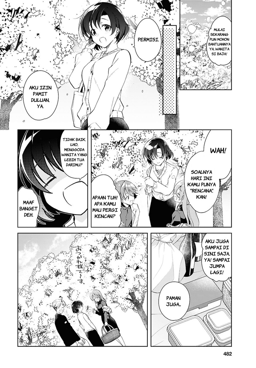 Isshiki-san wa Koi wo Shiritai chapter 52.5 halaman 9