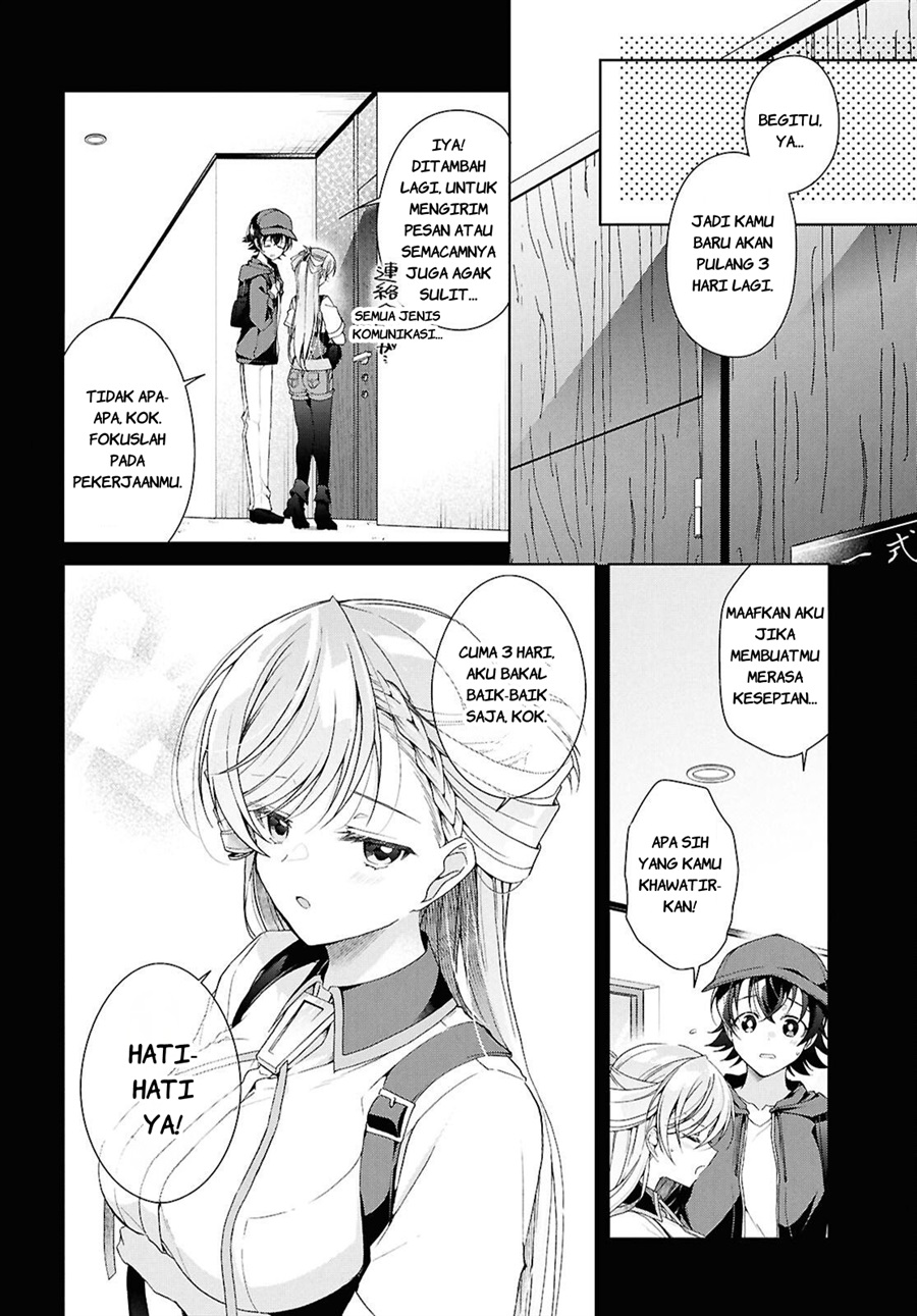 Isshiki-san wa Koi wo Shiritai chapter 52.6 halaman 15