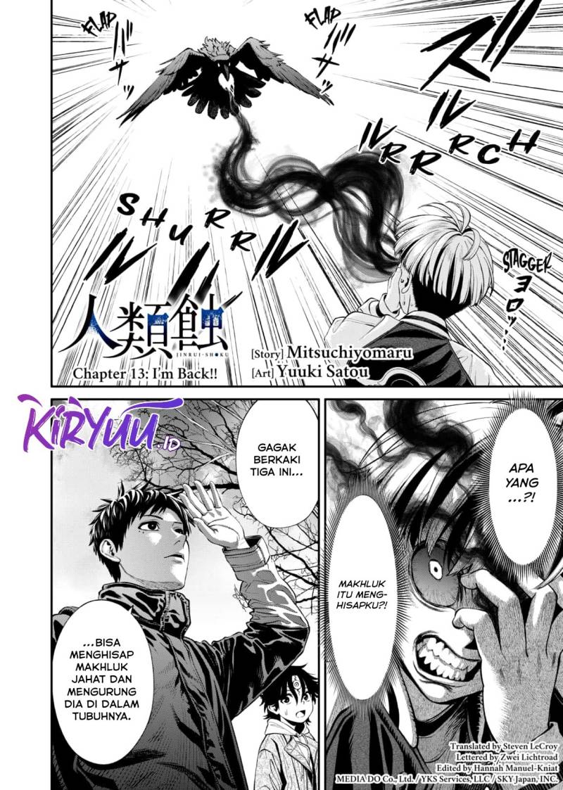 Halaman 4 dari Jinruishoku Chapter 13