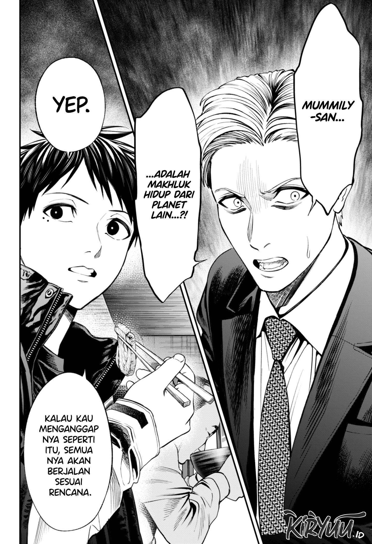 Halaman 11 dari Jinruishoku Chapter 21