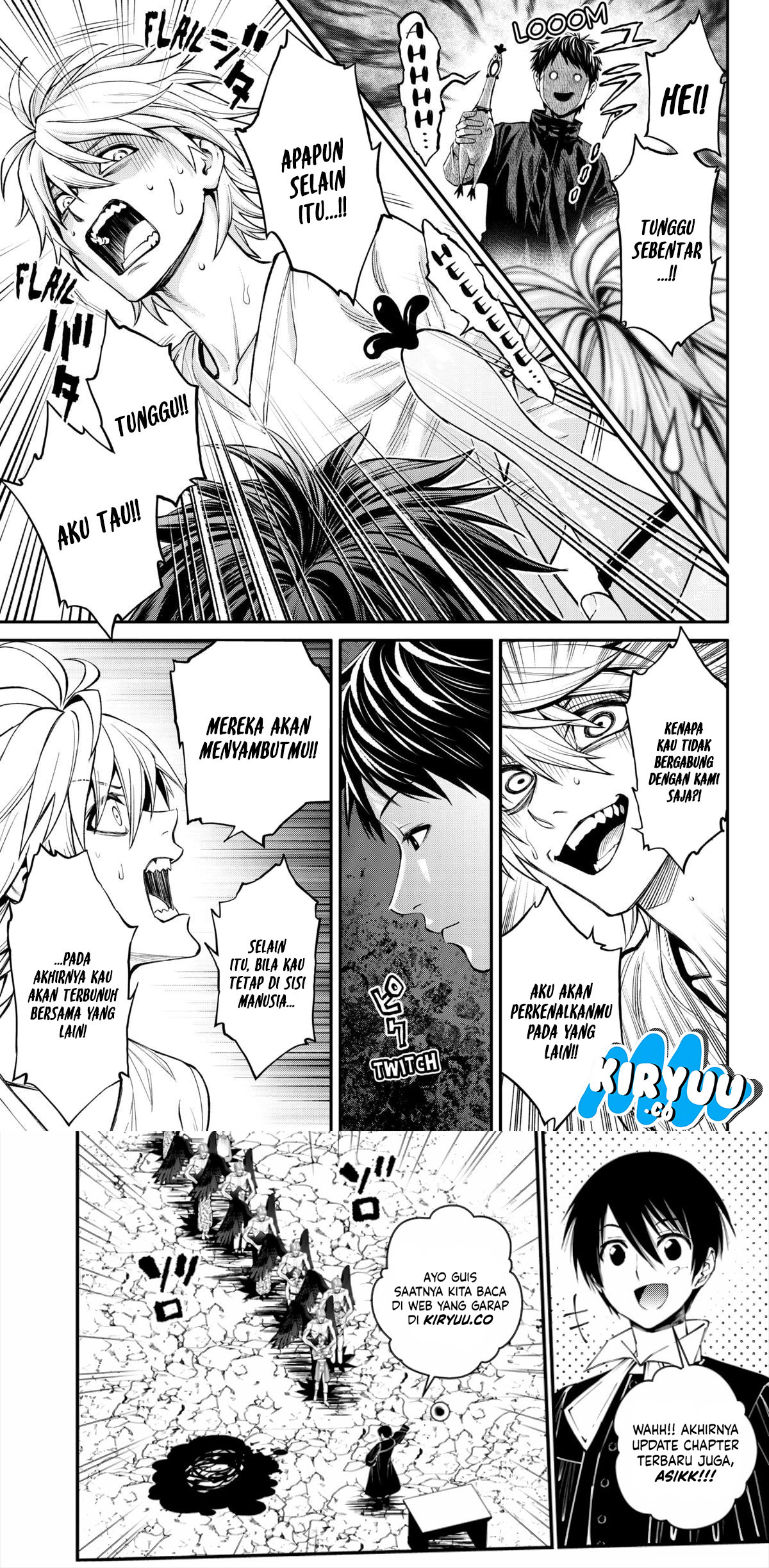 Halaman 12 dari Jinruishoku Chapter 28