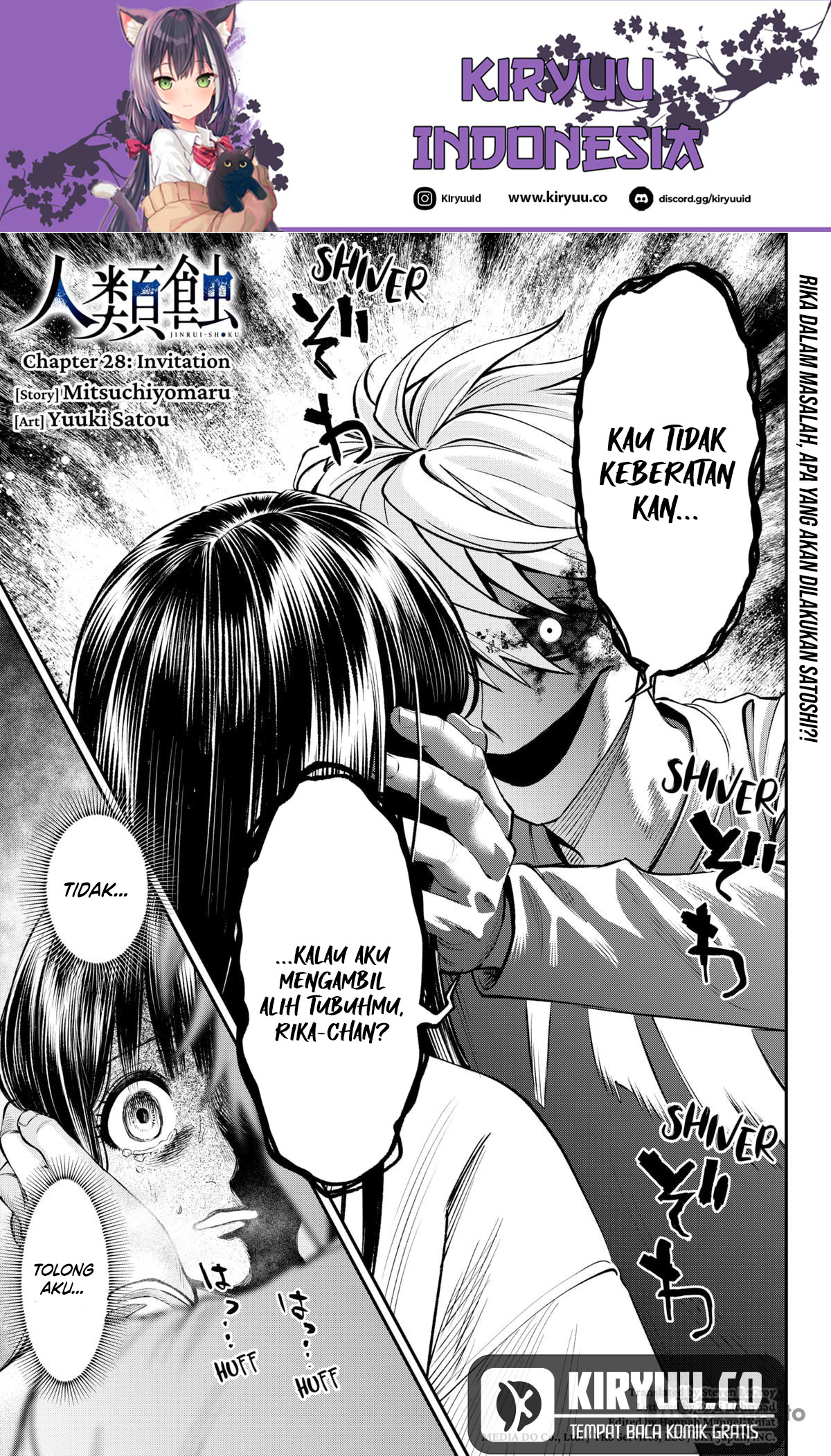 Halaman 2 dari Jinruishoku Chapter 28