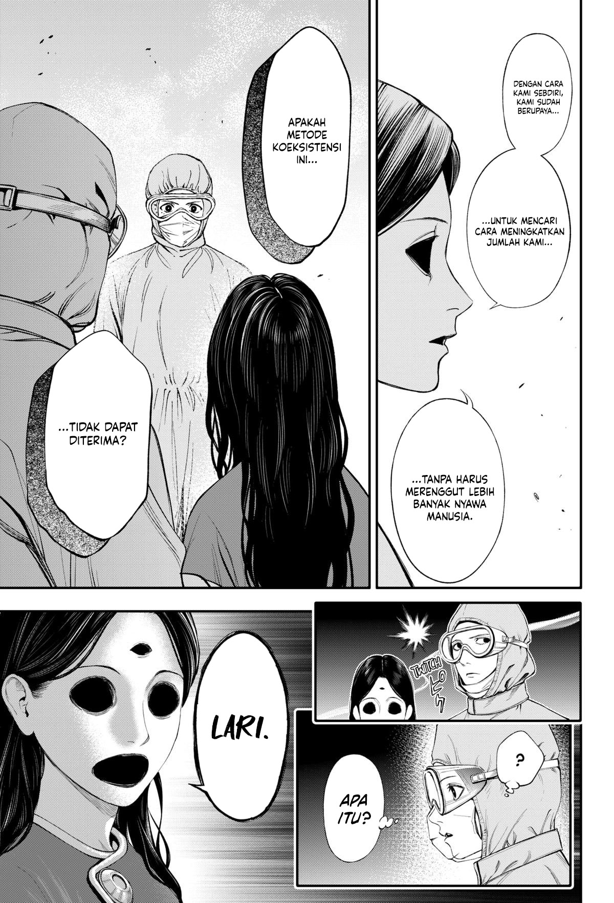 Halaman 22 dari Jinruishoku Chapter 30