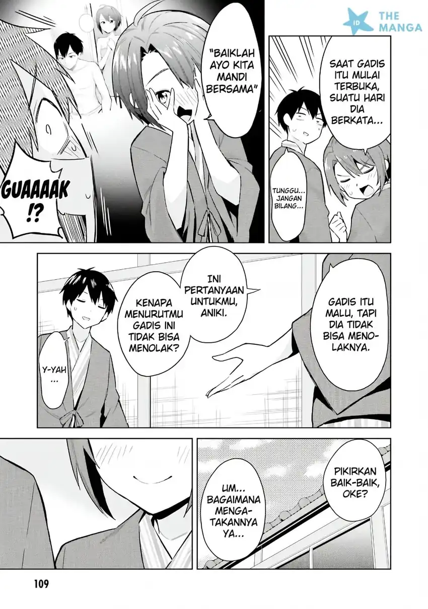 Jitsu wa Gimai (Imouto) deshita. ~Saikin de Kitagiri no Otouto no Kyorikan ga Yatara Chikaiwake~ chapter 24 halaman 12