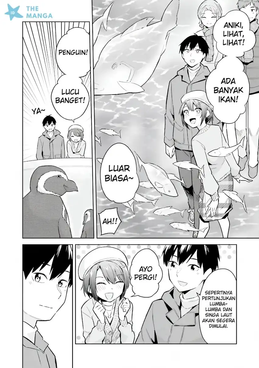Jitsu wa Gimai (Imouto) deshita. ~Saikin de Kitagiri no Otouto no Kyorikan ga Yatara Chikaiwake~ chapter 24 halaman 17