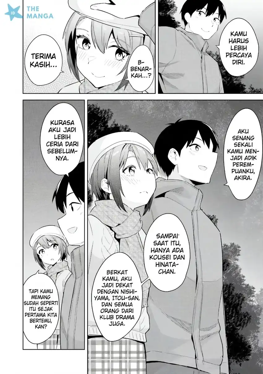Jitsu wa Gimai (Imouto) deshita. ~Saikin de Kitagiri no Otouto no Kyorikan ga Yatara Chikaiwake~ chapter 24 halaman 35