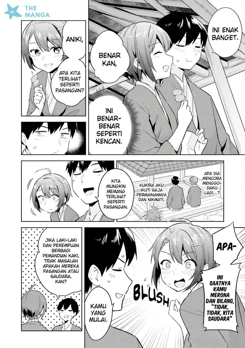 Jitsu wa Gimai (Imouto) deshita. ~Saikin de Kitagiri no Otouto no Kyorikan ga Yatara Chikaiwake~ chapter 24 halaman 5