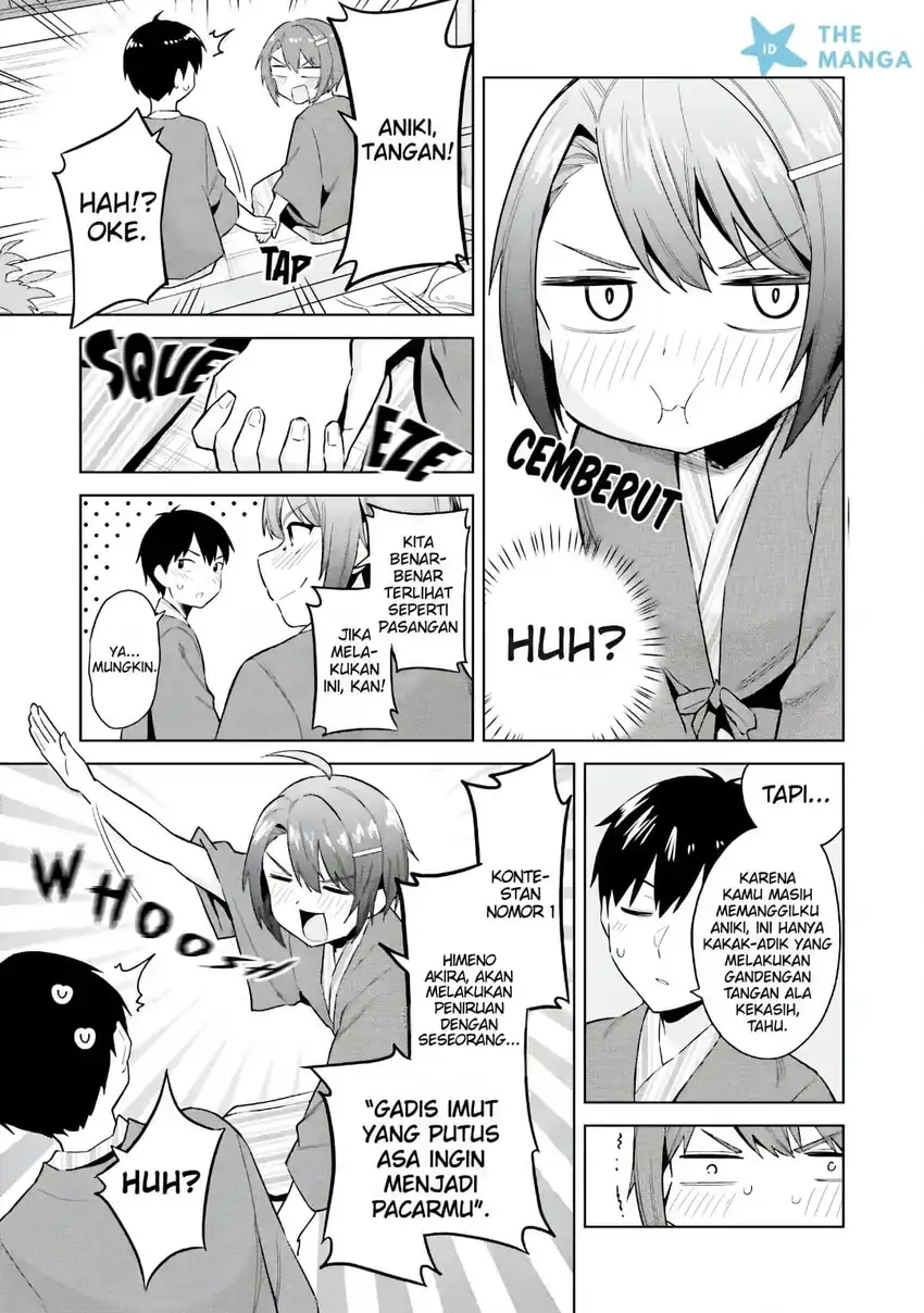 Jitsu wa Gimai (Imouto) deshita. ~Saikin de Kitagiri no Otouto no Kyorikan ga Yatara Chikaiwake~ chapter 24 halaman 6