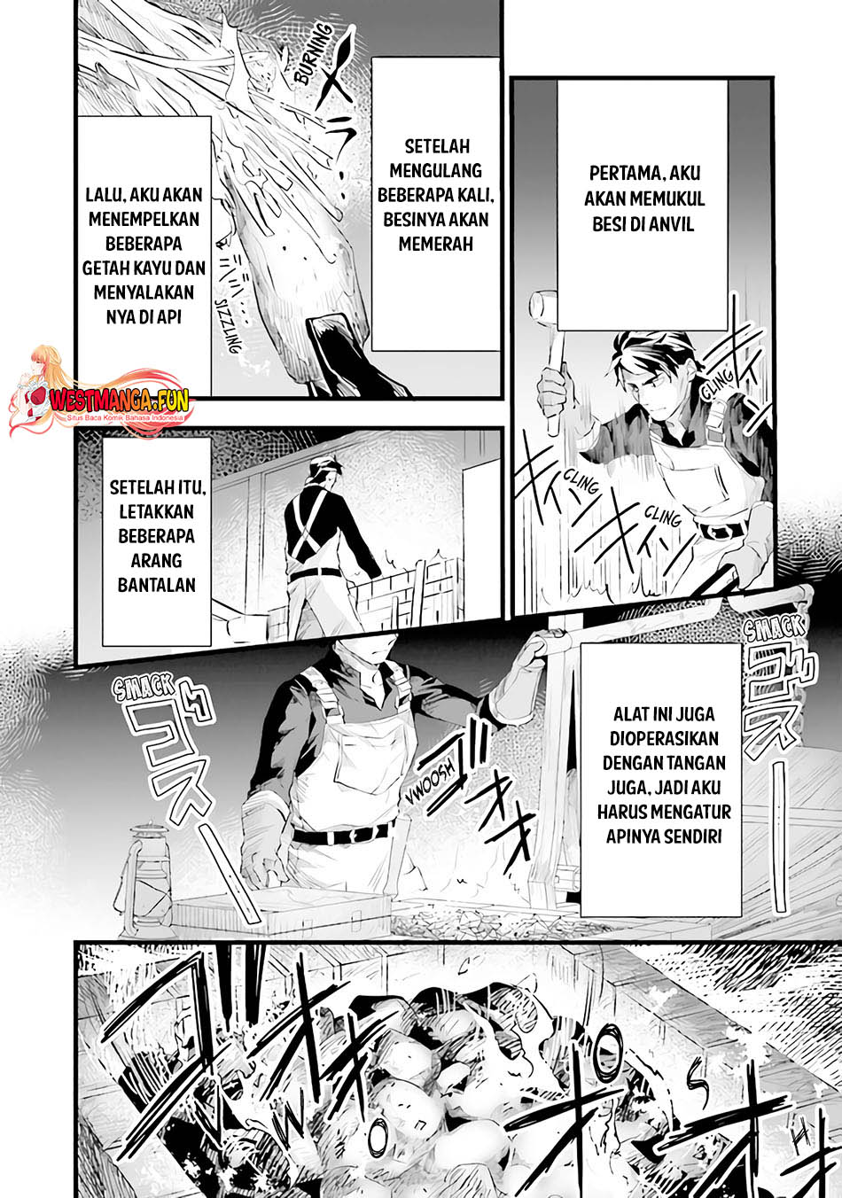 Halaman 29 dari Kajiya de Hajimeru Isekai Slow Life Chapter 13