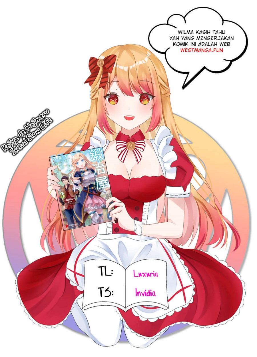 Halaman 2 dari Kajiya de Hajimeru Isekai Slow Life Chapter 14