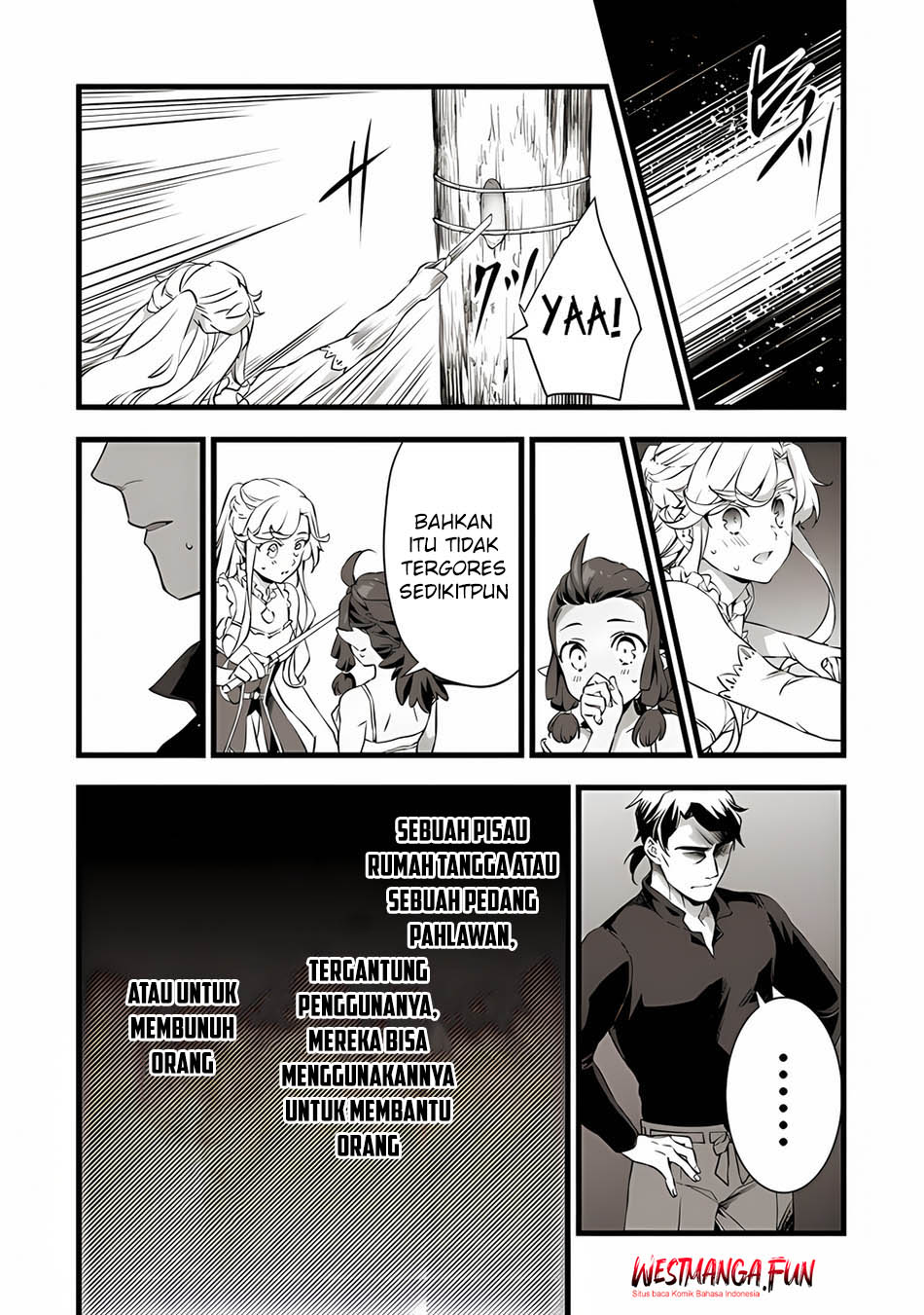 Halaman 8 dari Kajiya de Hajimeru Isekai Slow Life Chapter 18