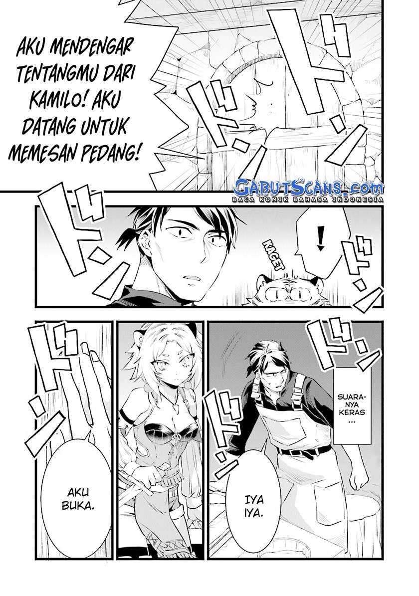 Halaman 8 dari Kajiya de Hajimeru Isekai Slow Life Chapter 8