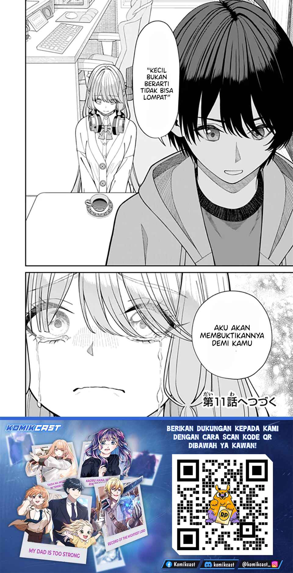 Kanojo ni shitai Joshi Ichii, no Tonari de Mitsuketa Amari-chan chapter 10.3 halaman 14