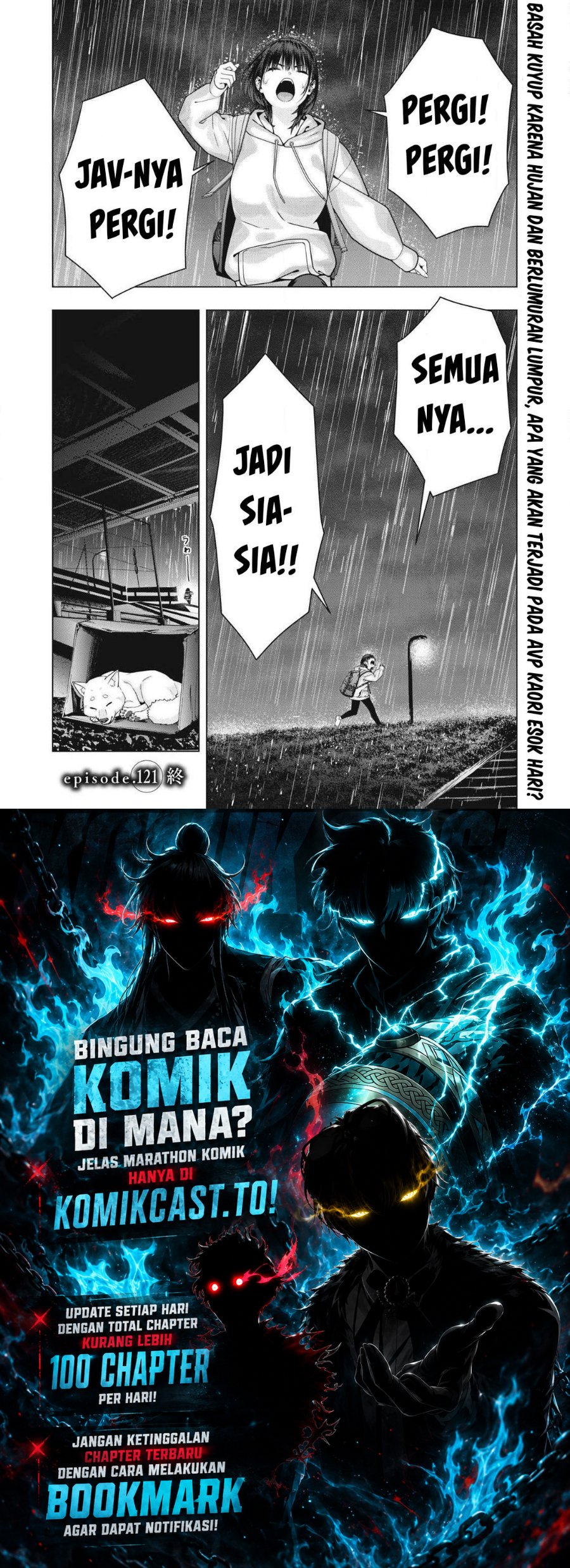 Kanojo no Tomodachi chapter 121 halaman 9