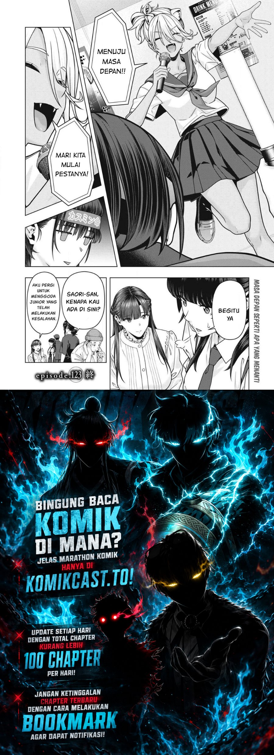 Kanojo no Tomodachi chapter 123 halaman 9
