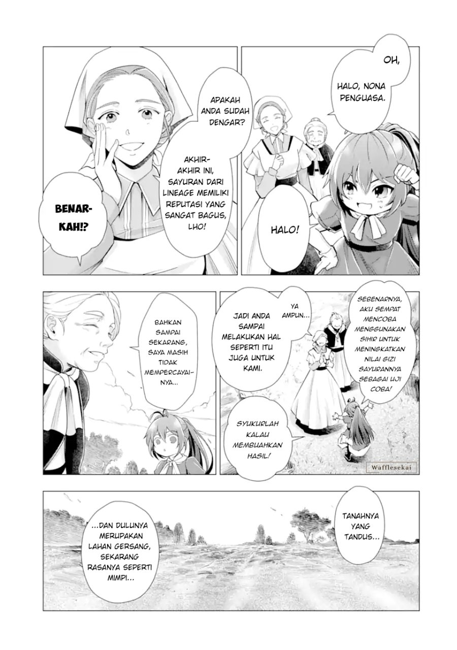 Kareinaru Akujo ni Naritai wa!: Aisare Tensei Shoujo wa, Tanoshii Nidome no Jinsei wo Okurimasu chapter 7 halaman 5
