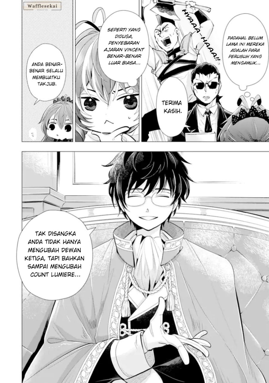 Kareinaru Akujo ni Naritai wa!: Aisare Tensei Shoujo wa, Tanoshii Nidome no Jinsei wo Okurimasu chapter 7 halaman 69