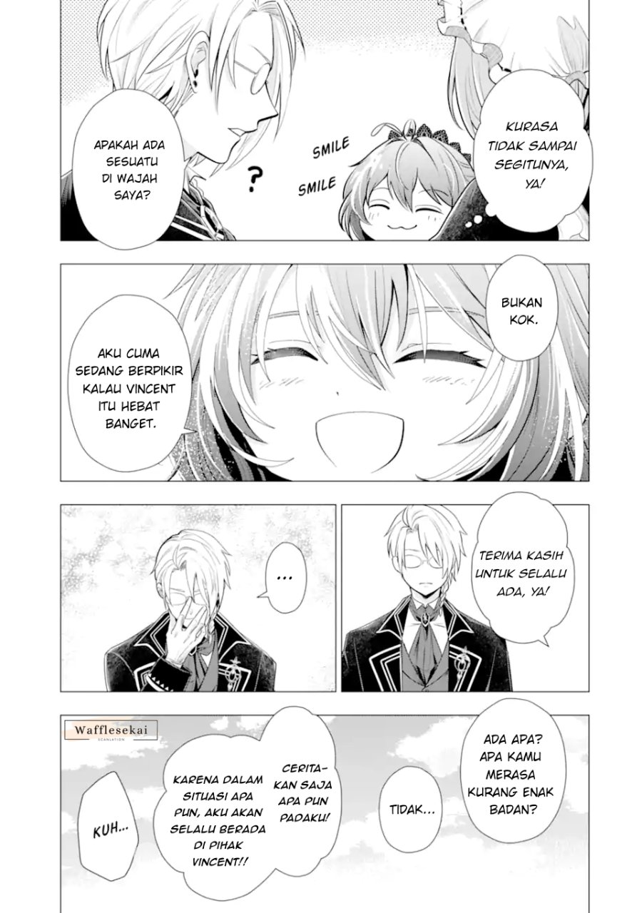 Kareinaru Akujo ni Naritai wa!: Aisare Tensei Shoujo wa, Tanoshii Nidome no Jinsei wo Okurimasu chapter 7 halaman 72