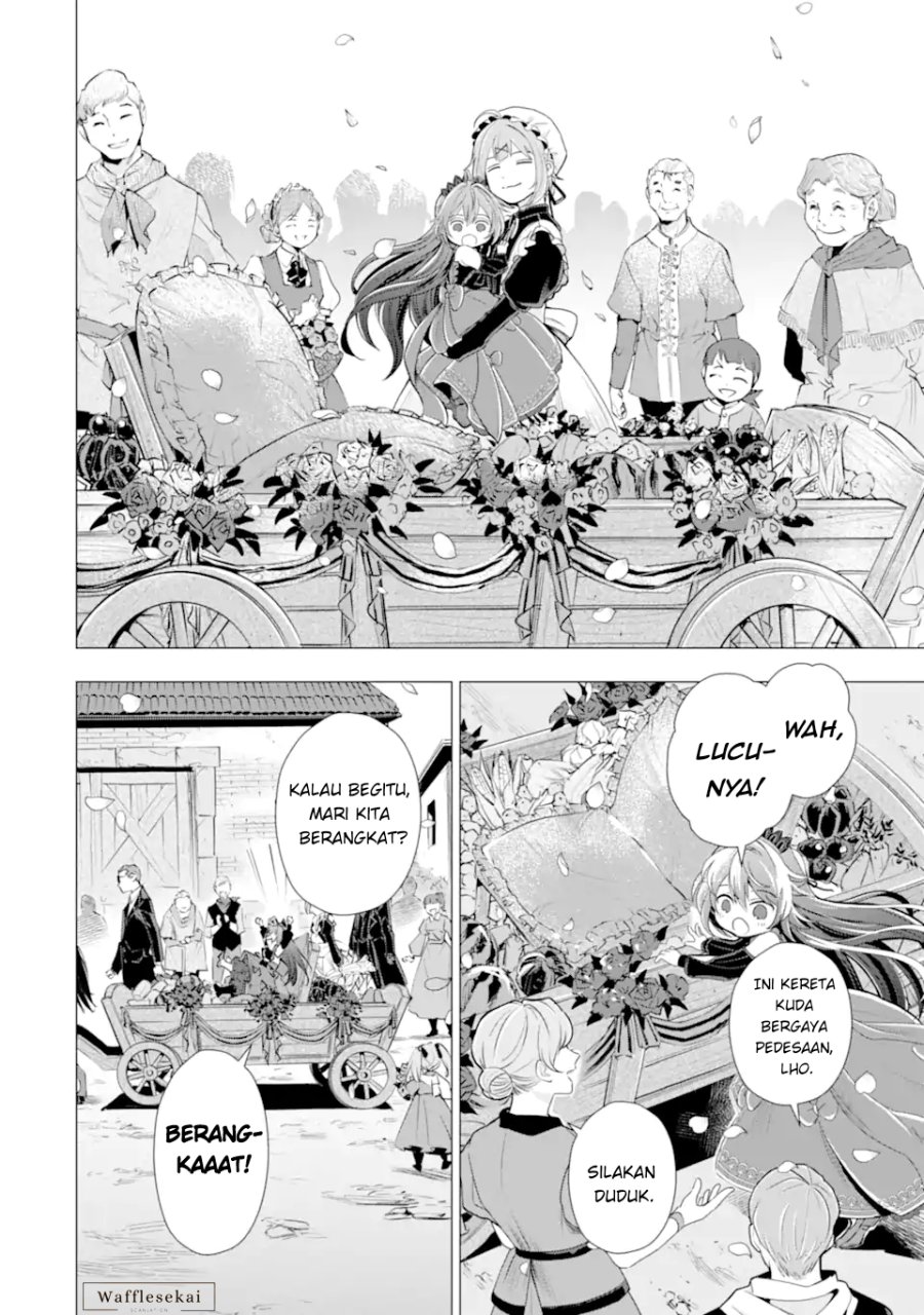 Kareinaru Akujo ni Naritai wa!: Aisare Tensei Shoujo wa, Tanoshii Nidome no Jinsei wo Okurimasu chapter 7 halaman 73