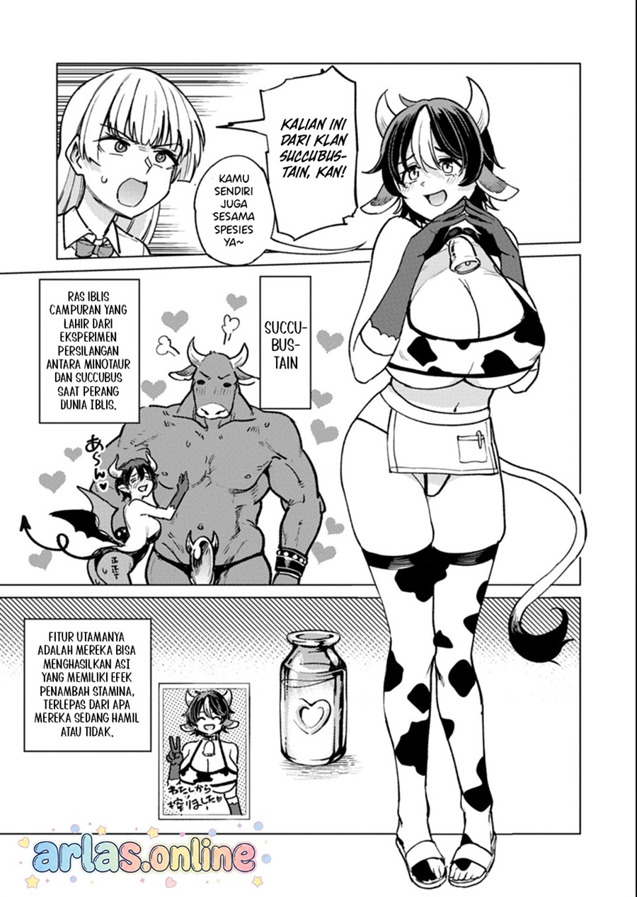 Keppeki Succubus wa ga Okirai chapter 12 halaman 8