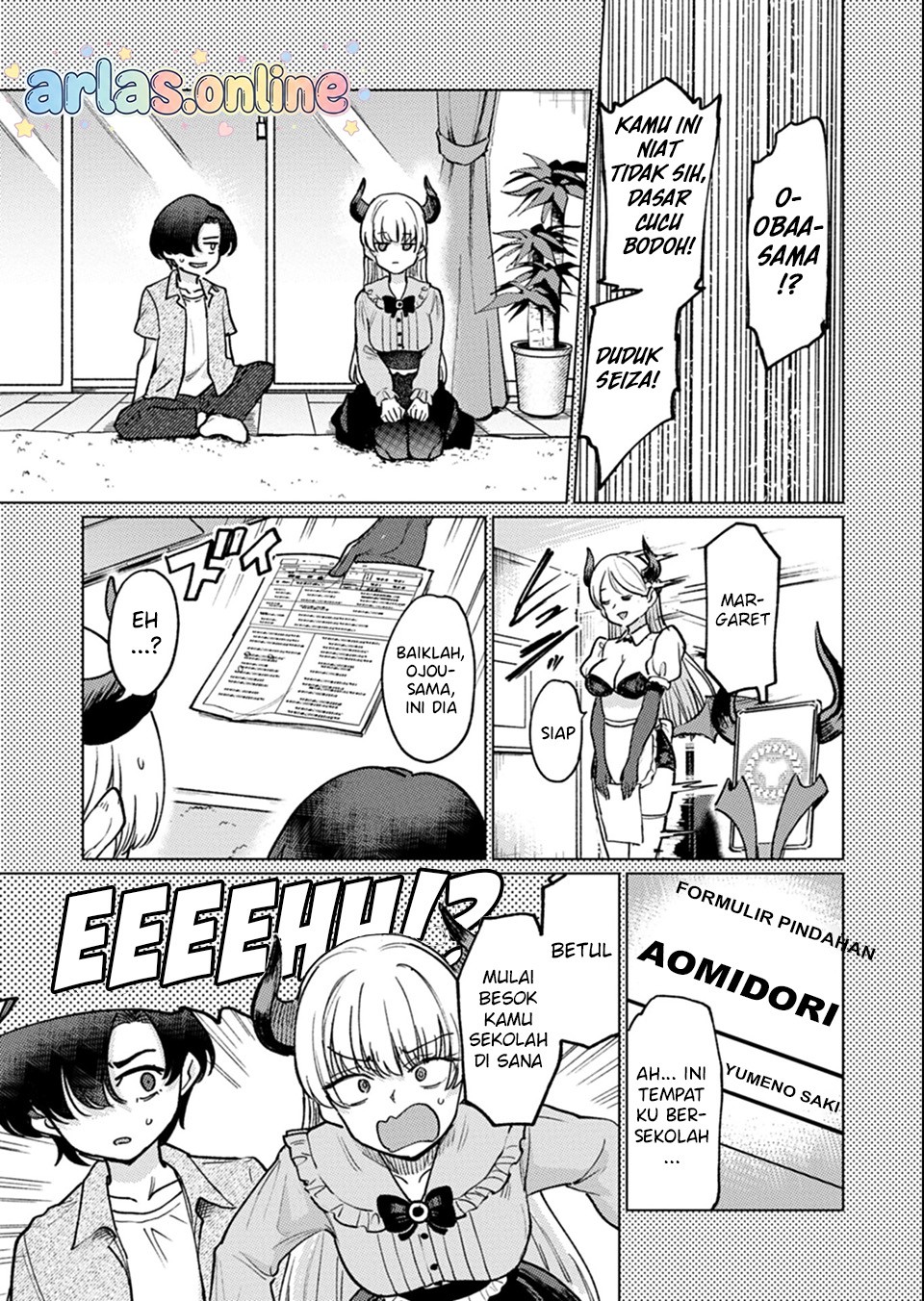 Keppeki Succubus wa ga Okirai chapter 5 halaman 6