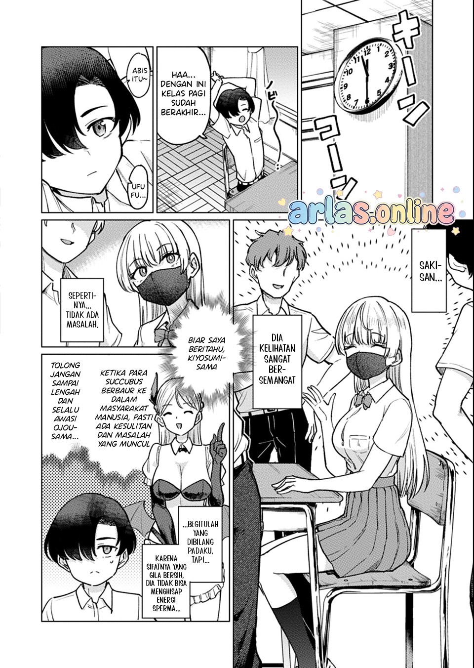 Keppeki Succubus wa ga Okirai chapter 5 halaman 9