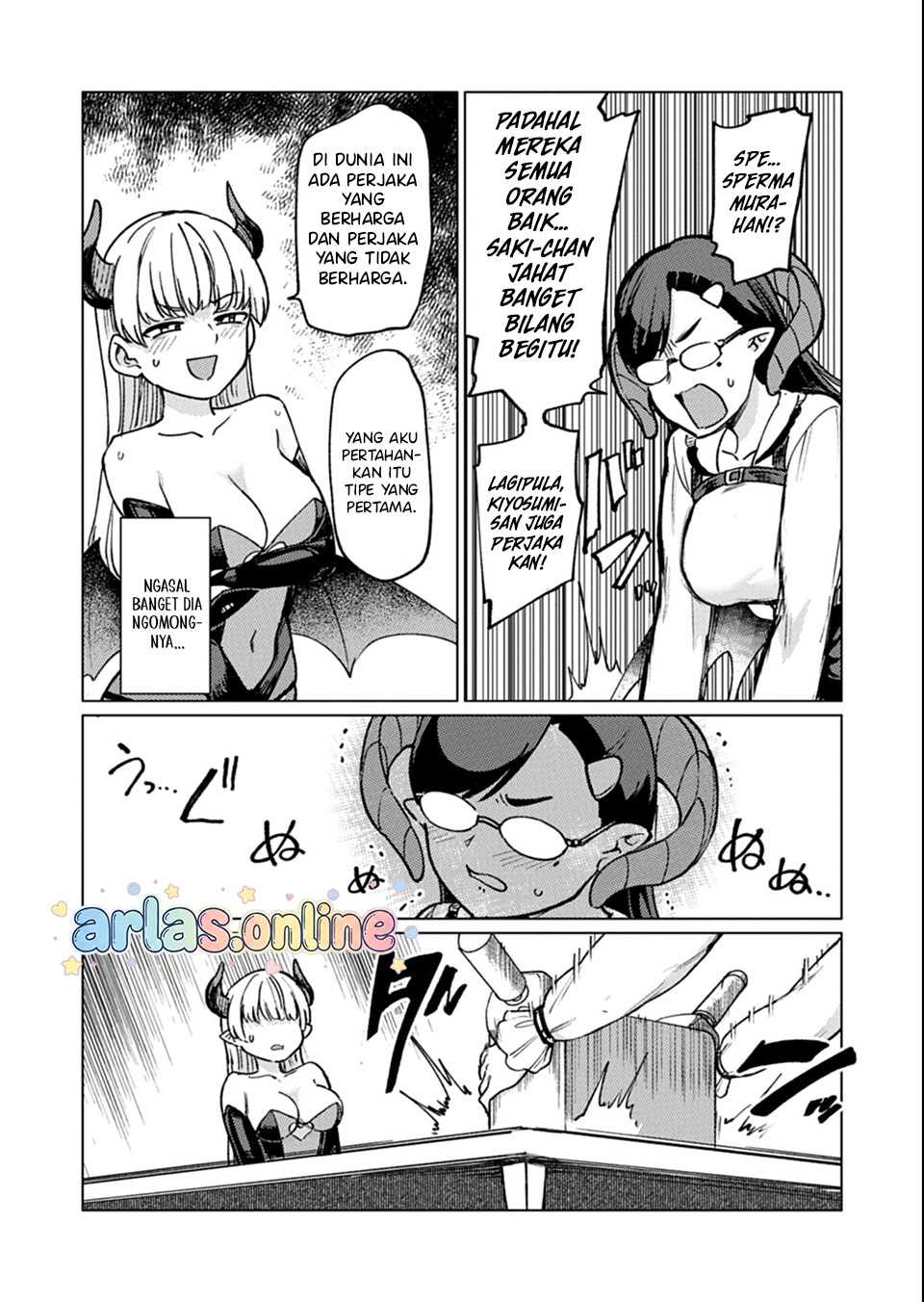 Keppeki Succubus wa ga Okirai chapter 7 halaman 8