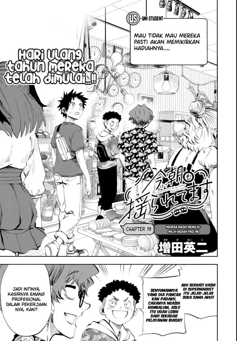 Halaman 4 dari Kessa mo Yuraretemasu Chapter 19