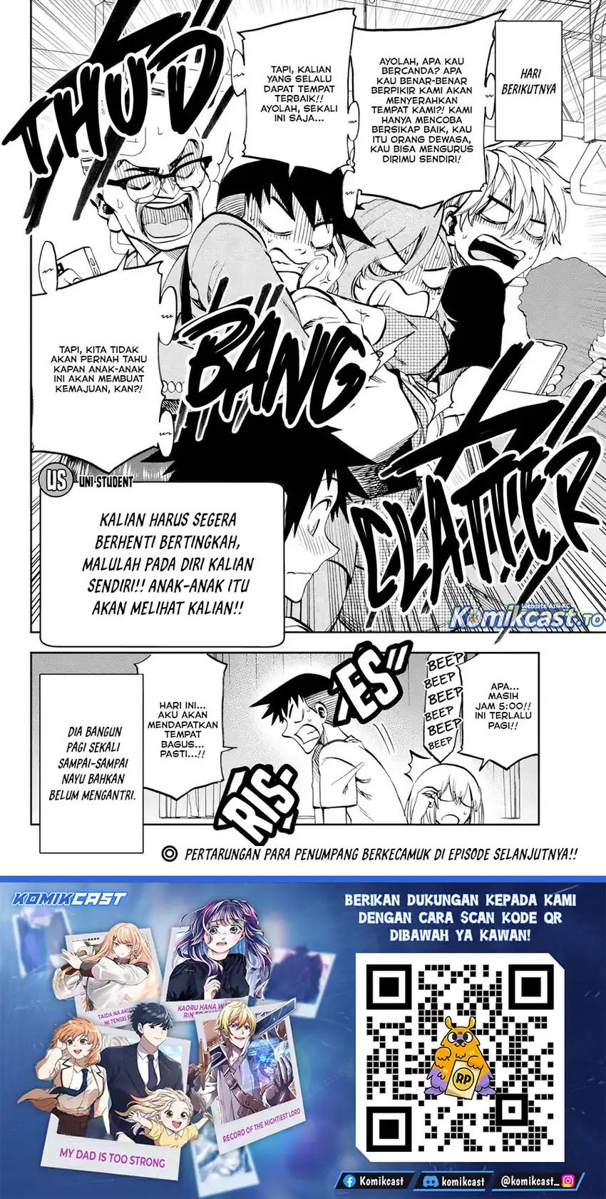 Halaman 17 dari Kessa mo Yuraretemasu Chapter 33