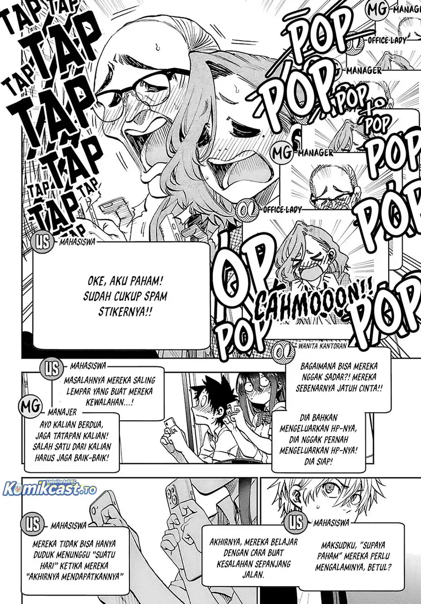 Halaman 10 dari Kessa mo Yuraretemasu Chapter 34