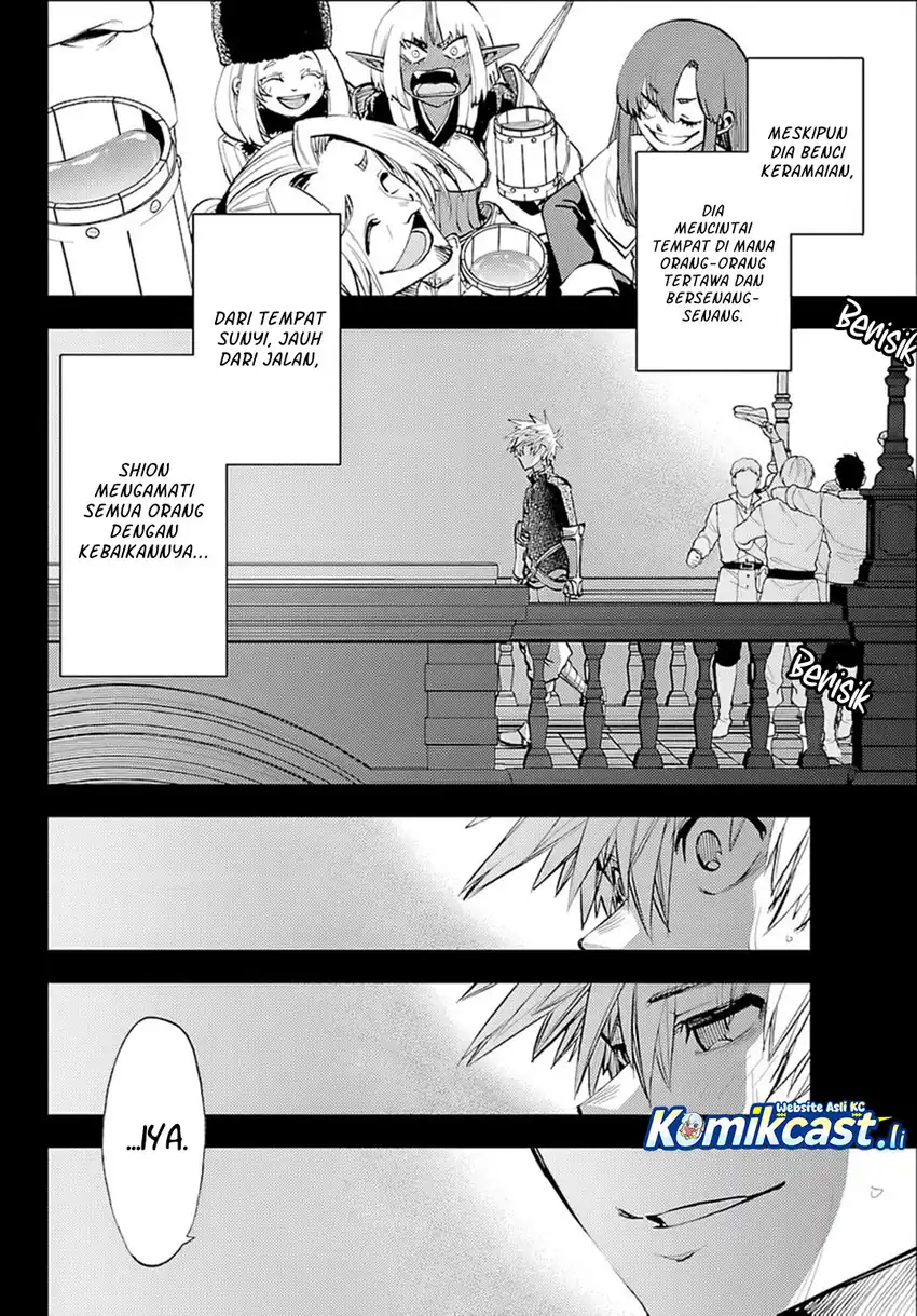 Halaman 3 dari Kessa mo Yuraretemasu Chapter 36