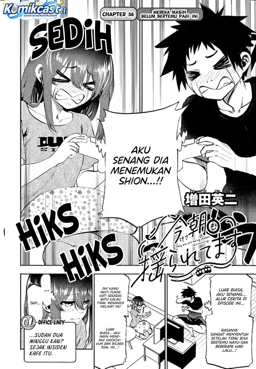 Halaman 5 dari Kessa mo Yuraretemasu Chapter 36