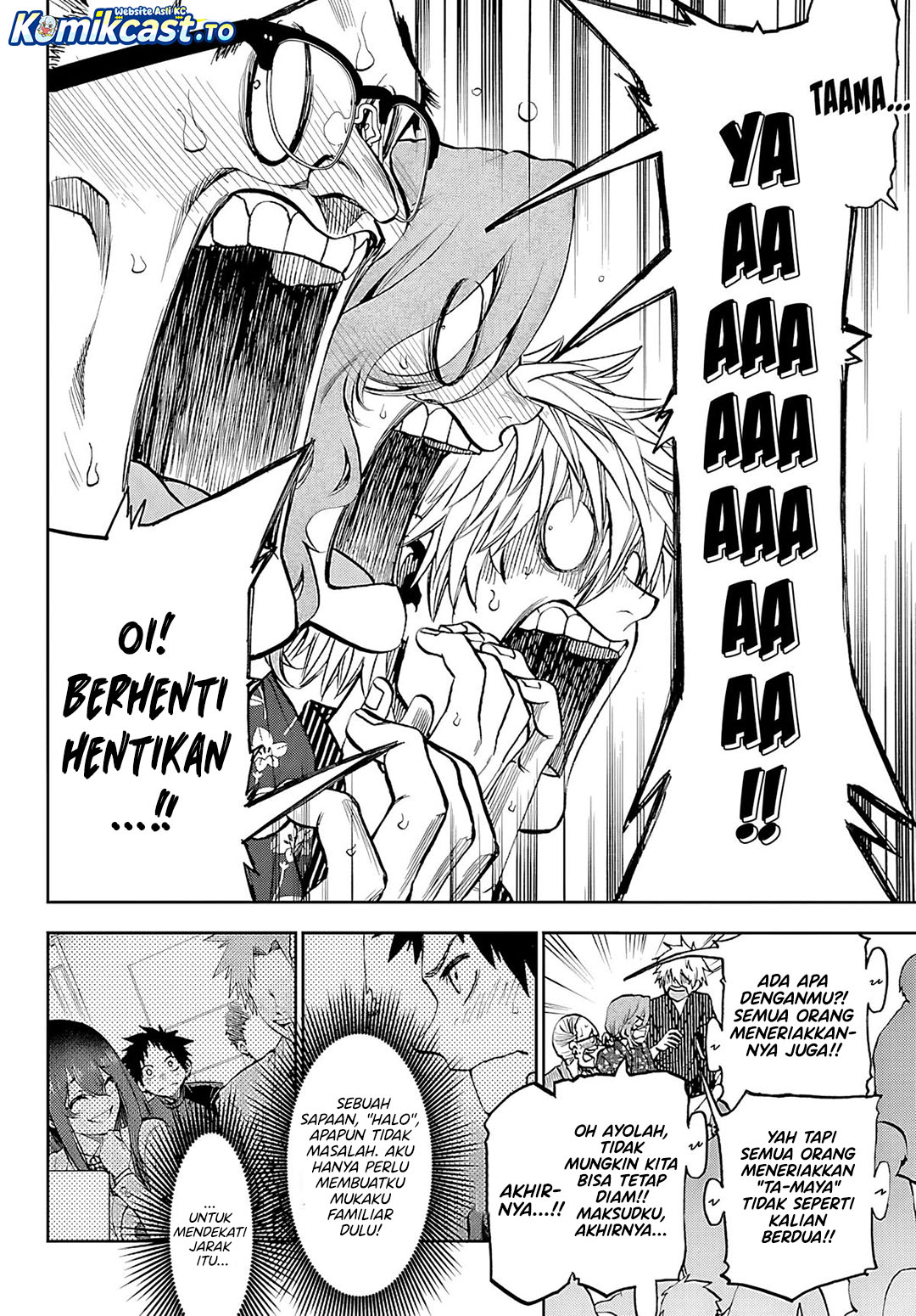 Halaman 10 dari Kessa mo Yuraretemasu Chapter 40