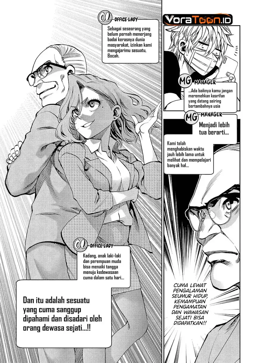 Halaman 16 dari Kessa mo Yuraretemasu Chapter 48