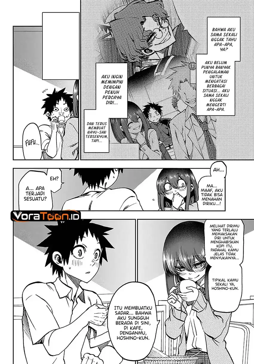 Halaman 10 dari Kessa mo Yuraretemasu Chapter 49