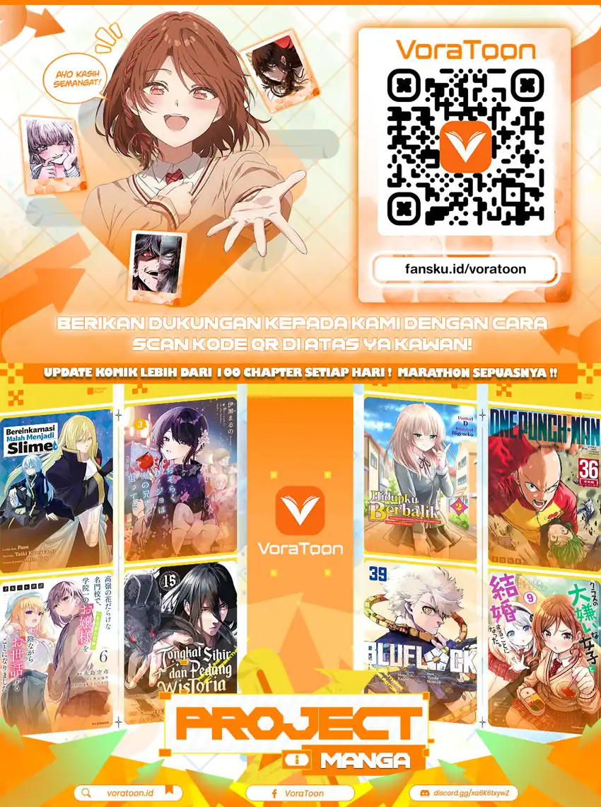 Halaman 20 dari Kessa mo Yuraretemasu Chapter 49