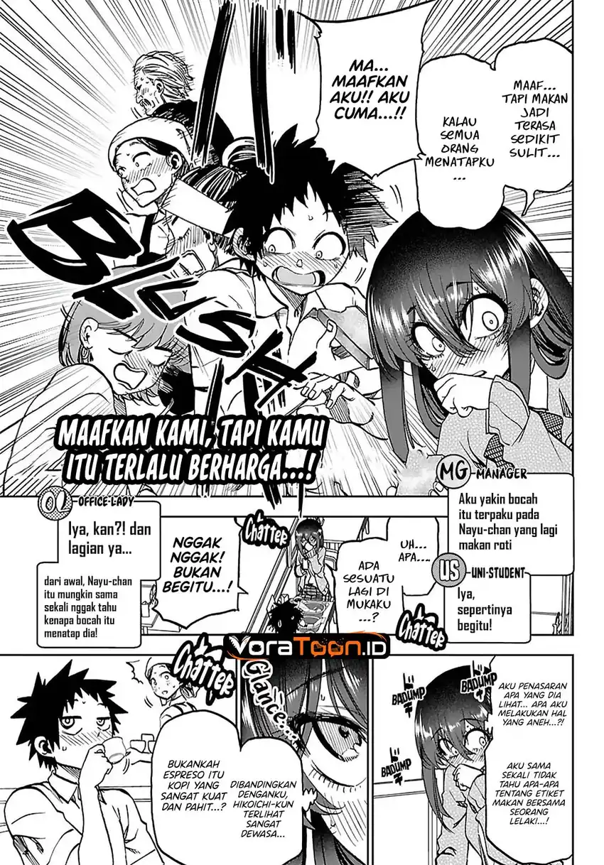 Halaman 8 dari Kessa mo Yuraretemasu Chapter 49