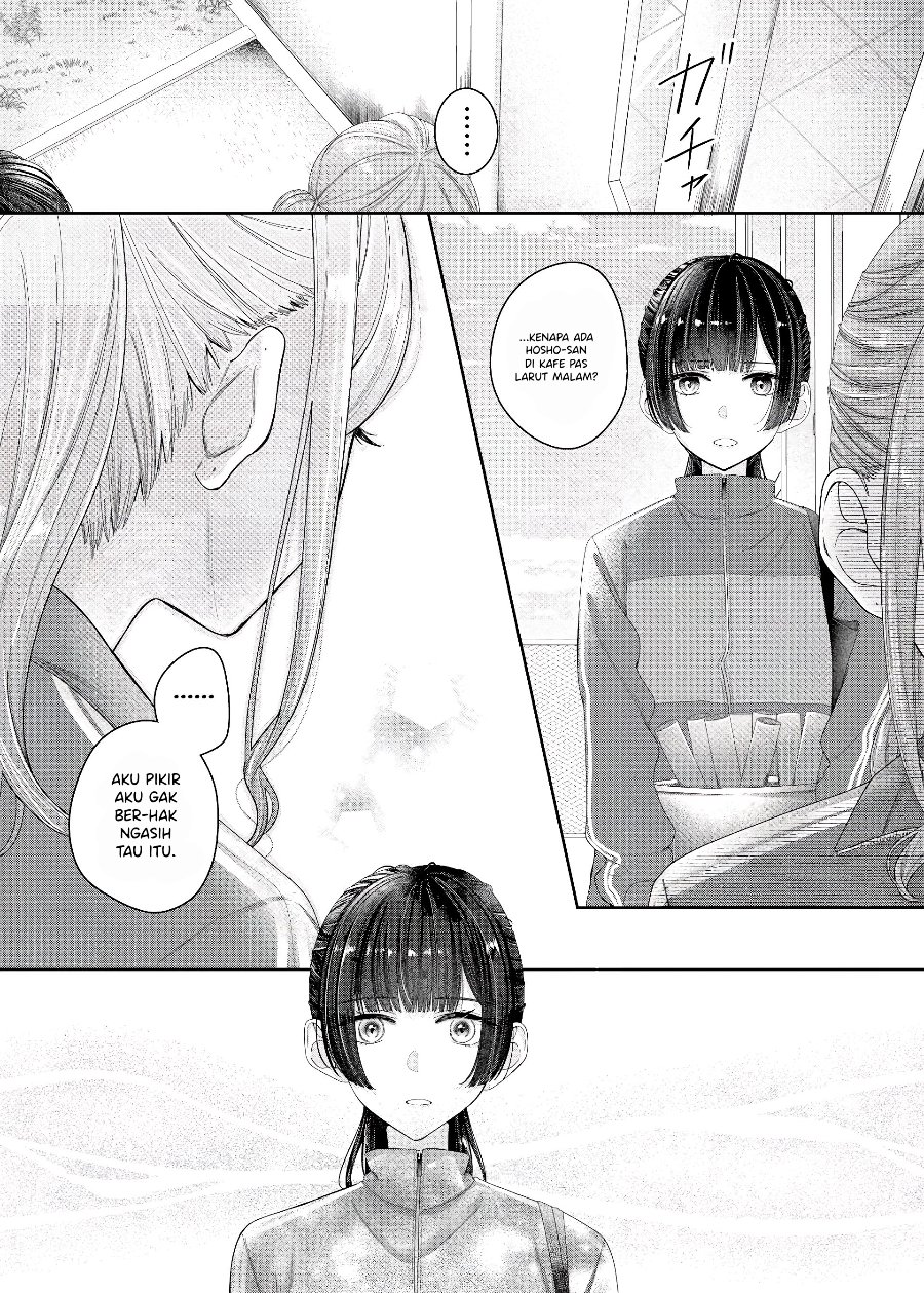 Halaman 10 dari Kimi Meku Yoru ni Kogarete Chapter 12