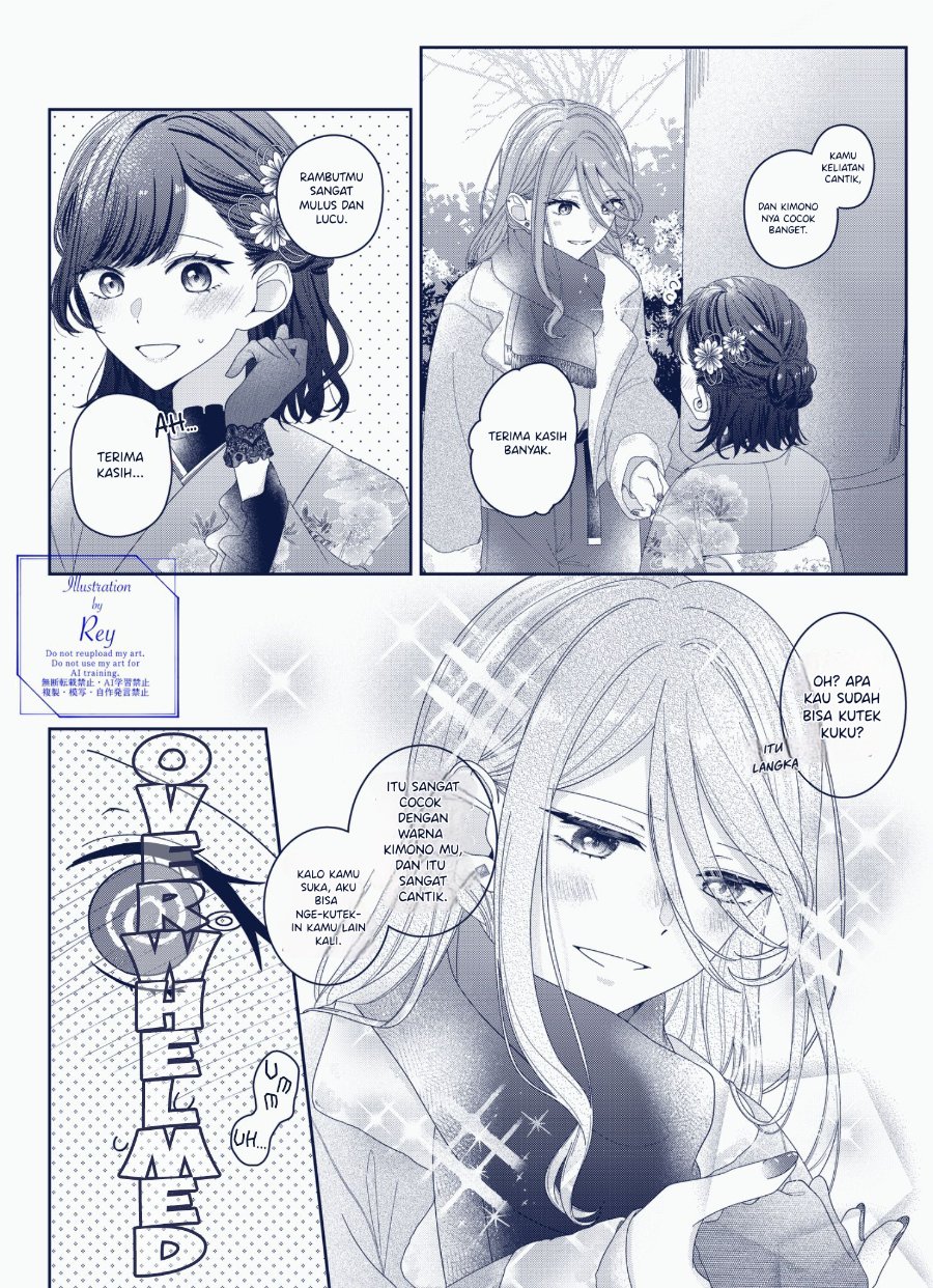 Halaman 2 dari Kimi Meku Yoru ni Kogarete Chapter 13.5