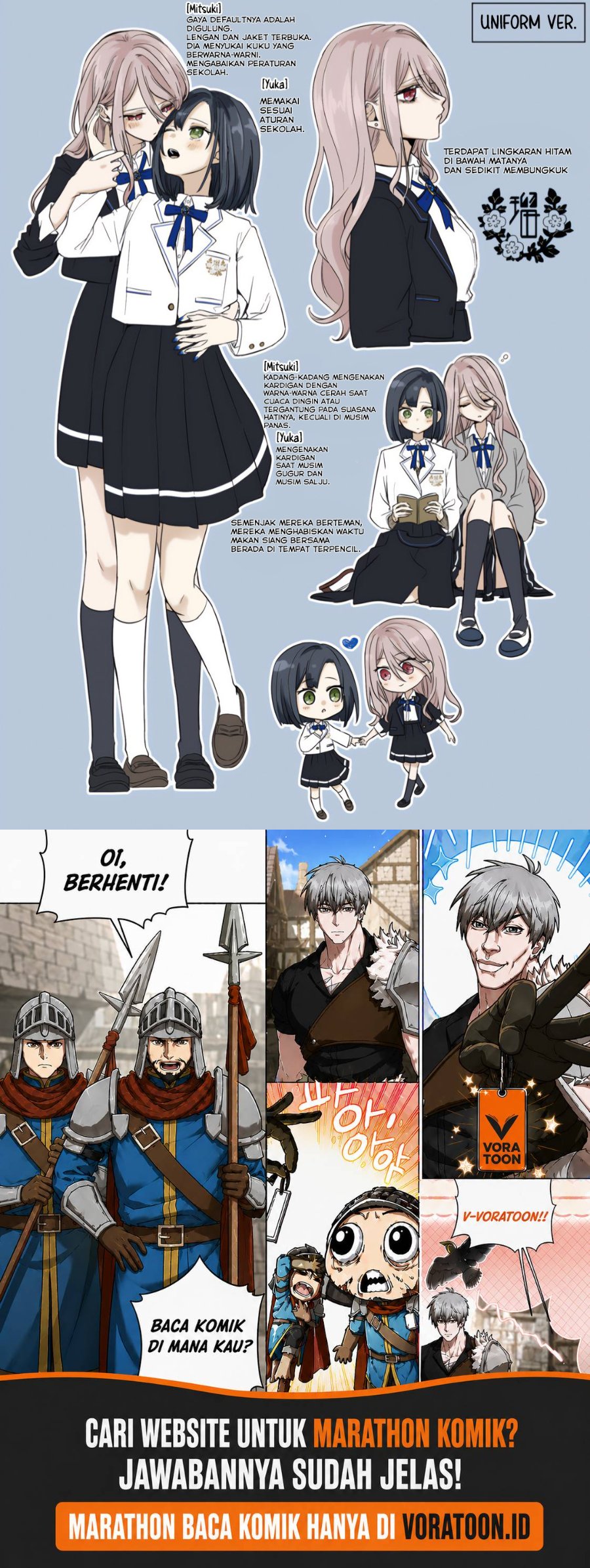 Halaman 17 dari Kimi Meku Yoru ni Kogarete Chapter 7