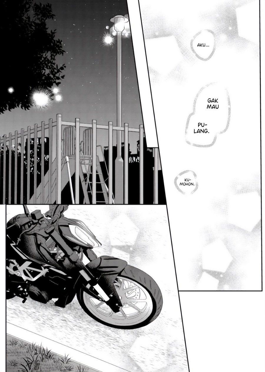 Halaman 1 dari Kimi Meku Yoru ni Kogarete Chapter 9