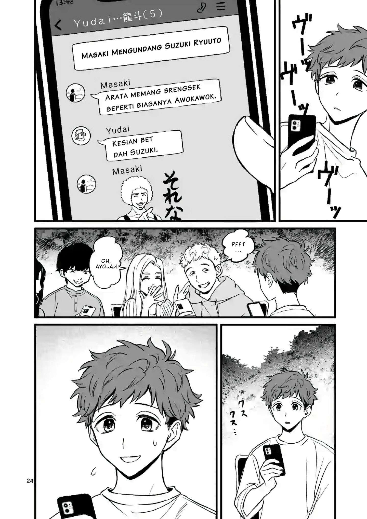 Halaman 25 dari Kimi ni Koisuru Satsujinki Chapter 2