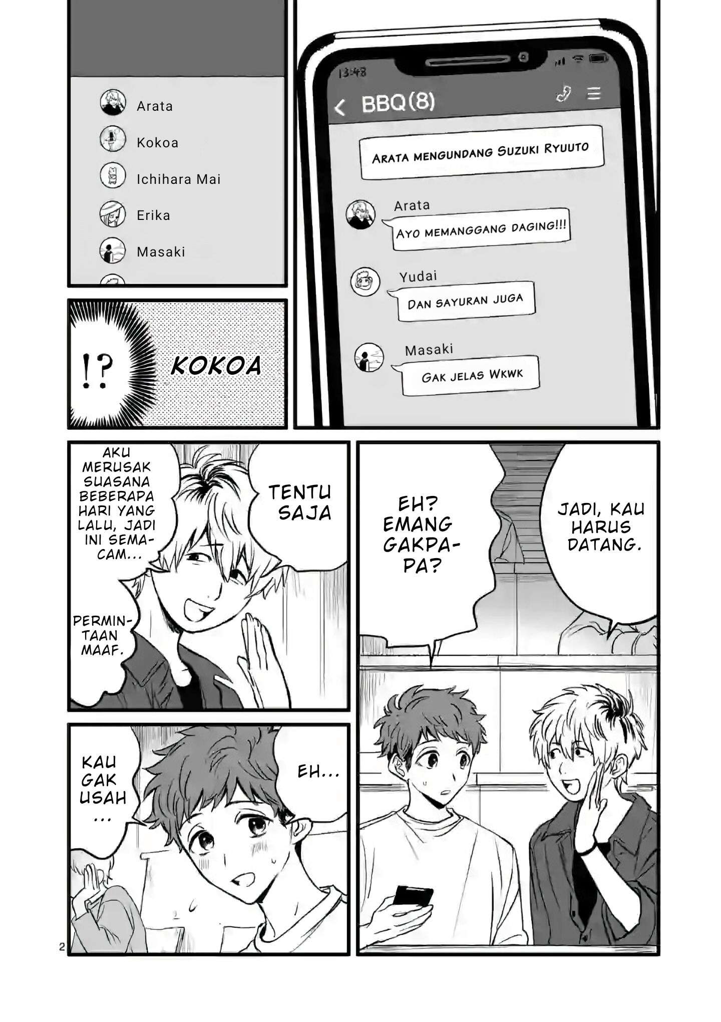 Halaman 3 dari Kimi ni Koisuru Satsujinki Chapter 2