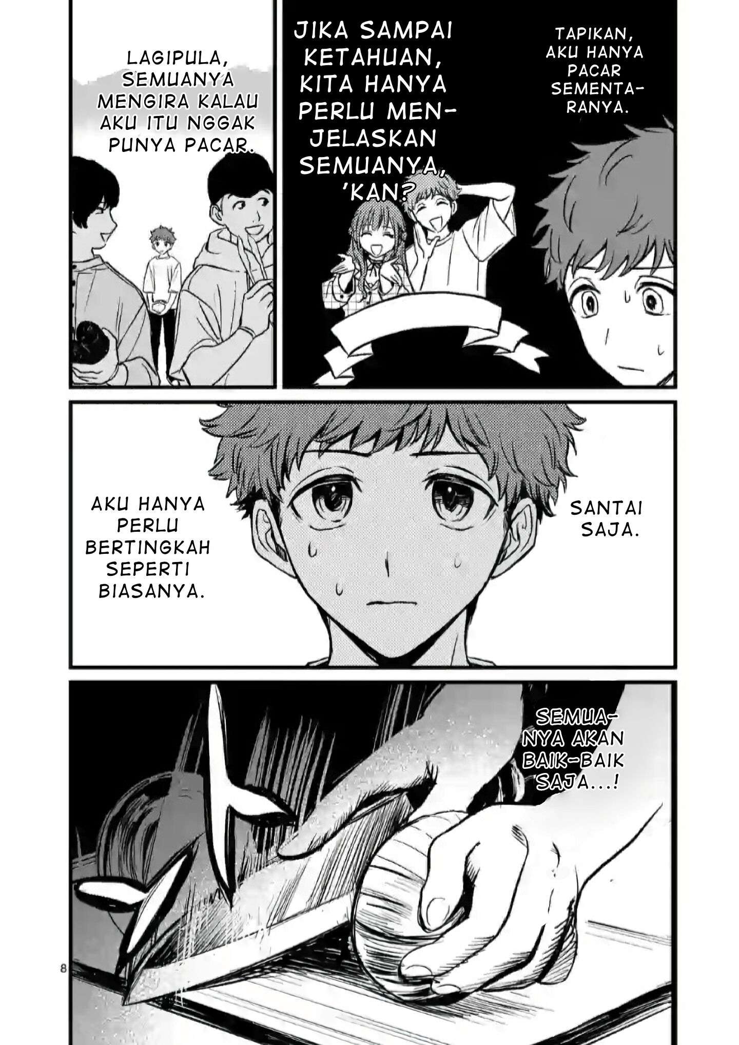 Halaman 9 dari Kimi ni Koisuru Satsujinki Chapter 2
