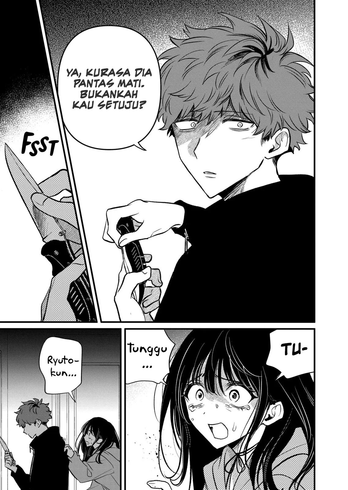 Halaman 18 dari Kimi ni Koisuru Satsujinki Chapter 24