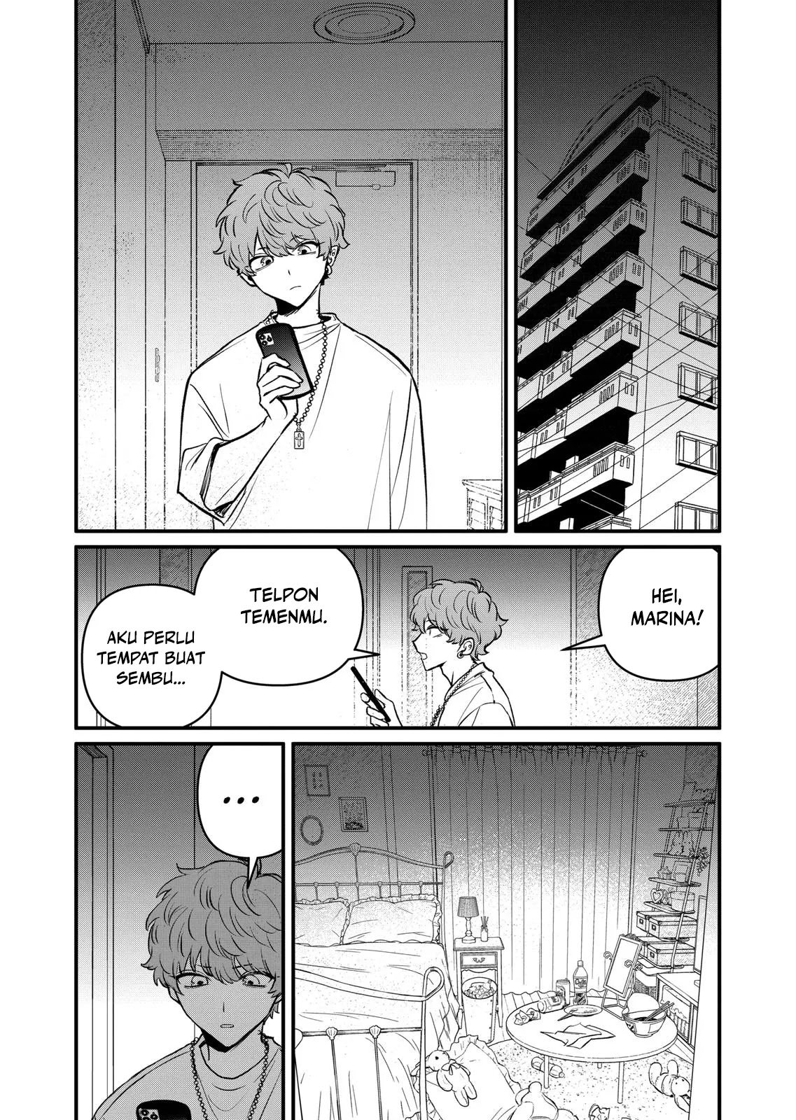 Halaman 5 dari Kimi ni Koisuru Satsujinki Chapter 24
