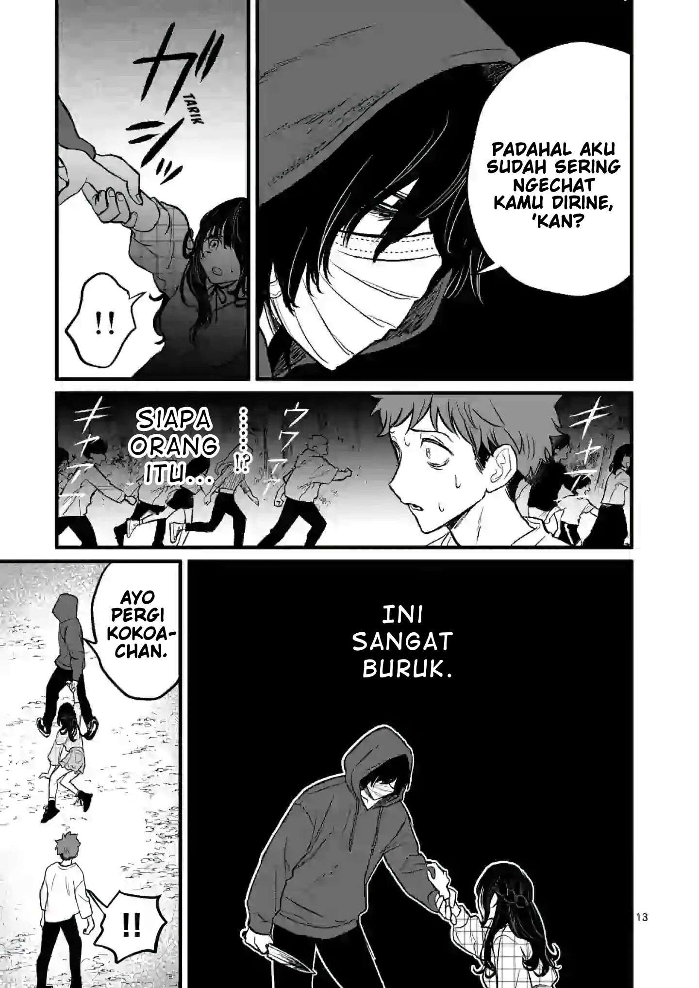 Halaman 14 dari Kimi ni Koisuru Satsujinki Chapter 3