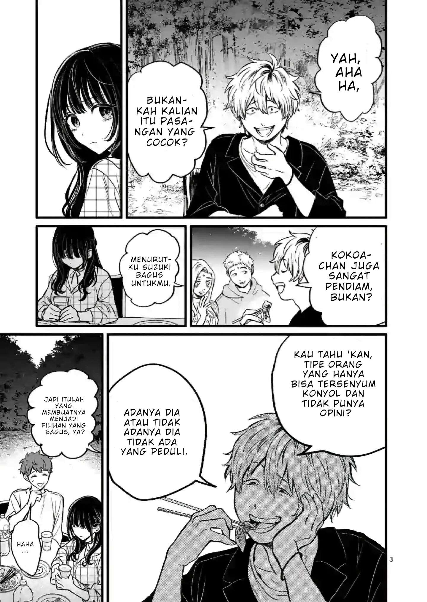 Halaman 4 dari Kimi ni Koisuru Satsujinki Chapter 3